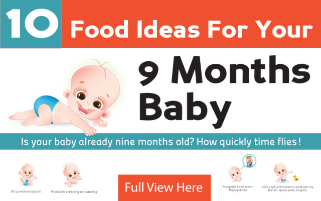 Feeding your 8 To 12 Months old baby